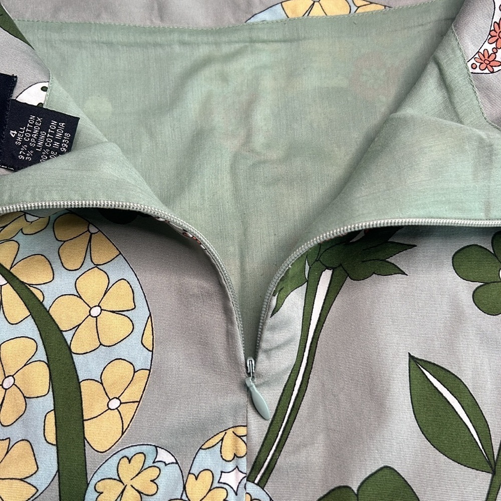 Persaman Green Floral Skirt - Picture 7 of 11